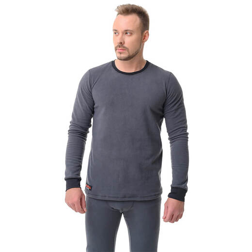 STARKS Кофта WARM Fleece Shirt (муж.,L,серый) pitbikemarket.ru