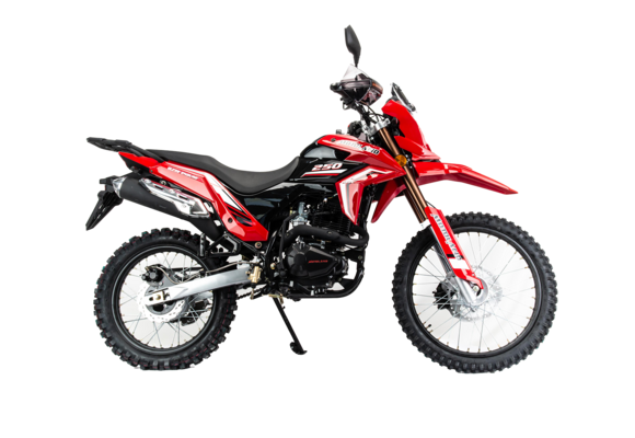 Мотоцикл Motoland GL250 ENDURO (172FMM-5/PR250) красный pitbikemarket.ru