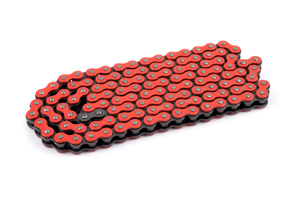 Цепь приводная для мотоцикла 520HDS (120 зв.) оранжевая CHOHO pitbikemarket.ru