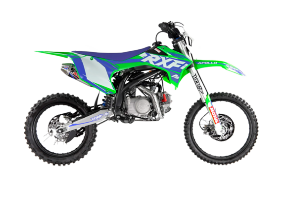 Питбайк Apollo RXF FREERIDE 150X-LE 17х14 Зелёный pitbikemarket.ru