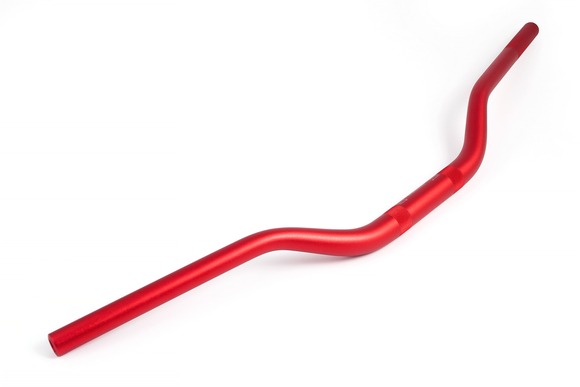 Руль для эндуро мотоцикла OTOM "FATBAR" 1-1/8 (28,6 мм) алюминиевый красный pitbikemarket.ru