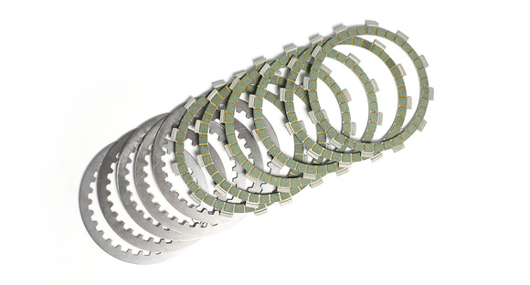 Диски сцепления (комплект фрикционные 6шт + стальные 5шт) NC250-300  ZS177MM  усиленные OTOM pitbikemarket.ru