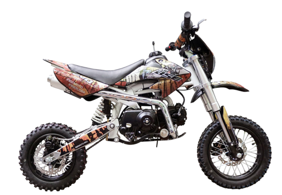 Питбайк BSE EVO 110e Samurai SA 12/10 (Полуавтоматическая КПП) pitbikemarket.ru
