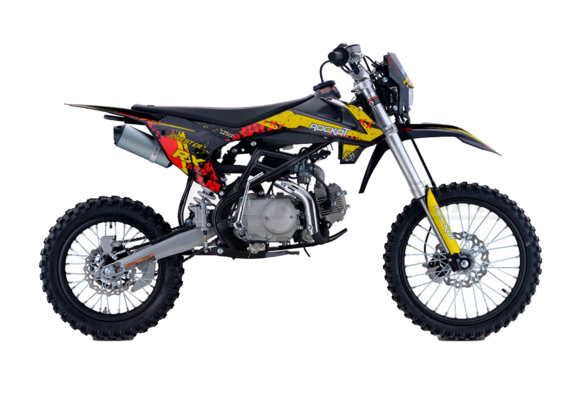 Питбайк ROCKOT RX125-1 Jokester (механ. сцепл., эл. стартер, 17/14) pitbikemarket.ru