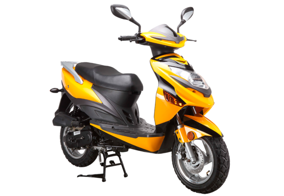 Скутер Racer RC50QT-6F Flame (желтый) (Россия) pitbikemarket.ru