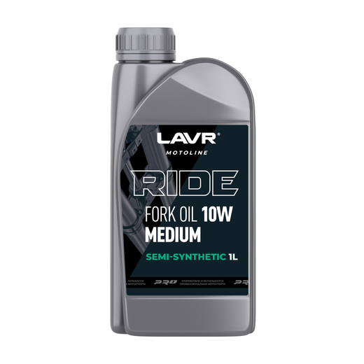 Вилочное масло RIDE FORK OIL 10W LAVR MOTOLINE, 1 л / Ln7784 pitbikemarket.ru