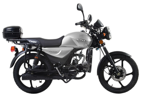 Мопед TMBK ALFA 50 (110) Grey pitbikemarket.ru
