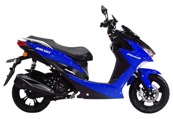 Скутер TMBK AERO 150CC (SHOW 50CC) Blue pitbikemarket.ru
