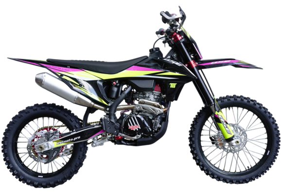 Кроссовый мотоцикл BSE T8 Neon Storm (Sport) pitbikemarket.ru