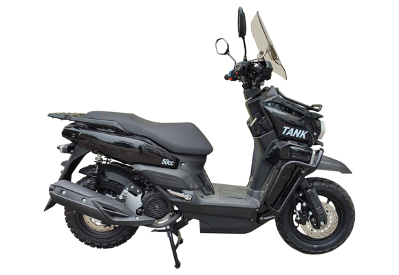 Скутер TANK 2 Black pitbikemarket.ru