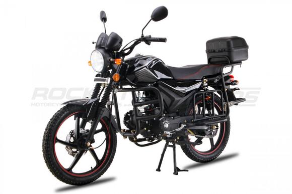 Мопед ROCKOT ALPHA TOURIST M-12 (серый глянцевый) pitbikemarket.ru