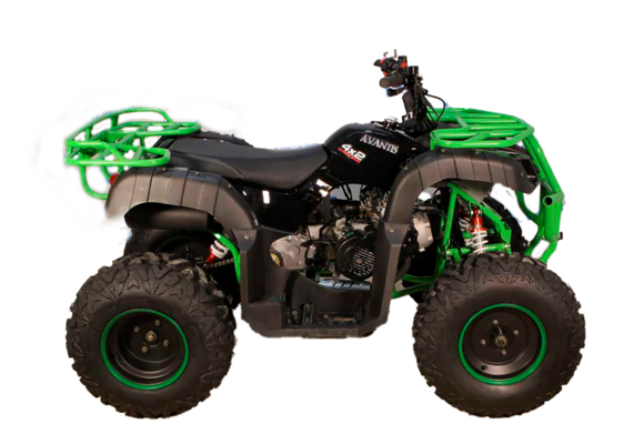 Квадроцикл Avantis H200 (баланс. вал) 2023 Черный/Зеленый pitbikemarket.ru