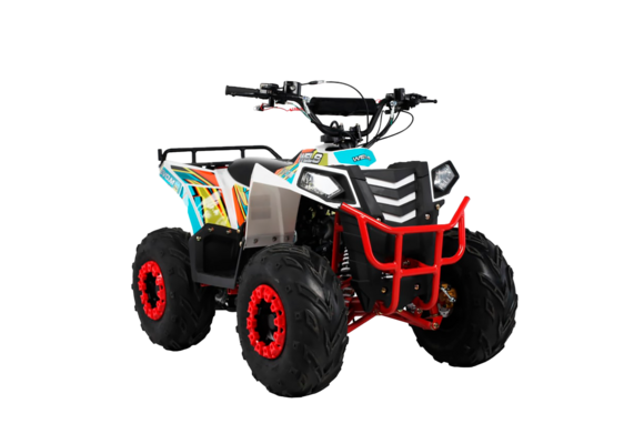 Квадроцикл Wels EVO M Бело/желтый pitbikemarket.ru